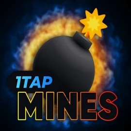 1Tap Mines logo – Casino Games by Turbo Games at GTBets Casino