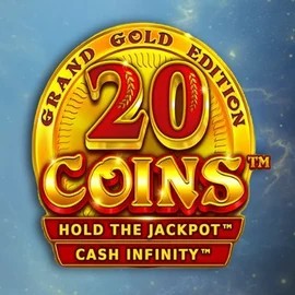 20 Coins Grand Gold Edition online game logo by Wazdan on gtbetscasino.co.nl