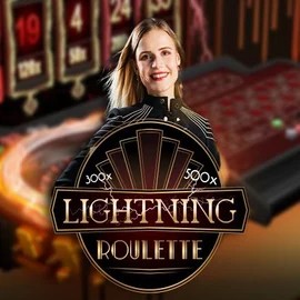 Lightning Roulette logo – Live Casino by Evolution at GTBets Casino